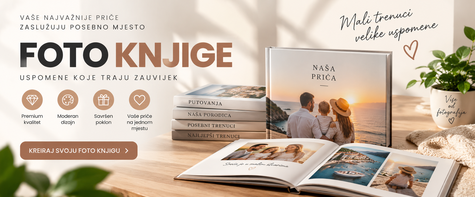 Foto knjige – uspomene koje traju zauvijek