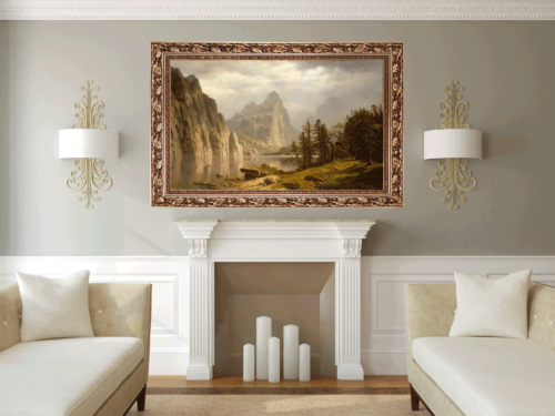 Albert Bierstadt – Merced River, Yosemite Valley