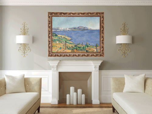 Paul Cezanne - The Gulf of Marseilles Seen from L’Estaque