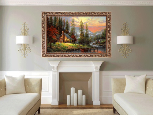 Thomas Kinkade - A peaceful retreat