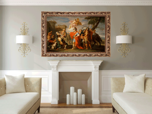 Alexander the Great founding Alexandria - Placido Costanzi