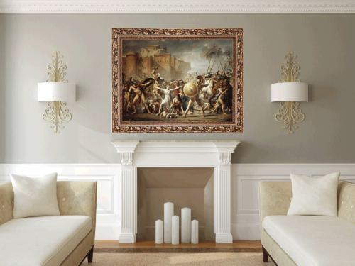Jacques-Louis David – Intervention of the Sabine women