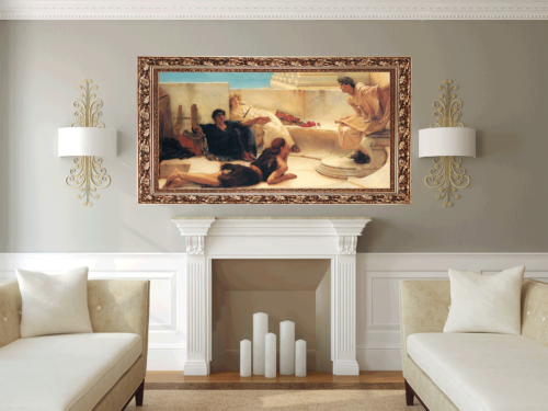 A Reading from Homer – Lawrence Alma-Tadema