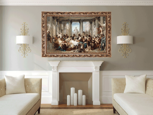 The Romans in their Decadence - Thomas Couture