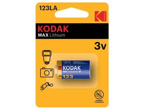 Kodak 1x K123 3V Litijumska baterija