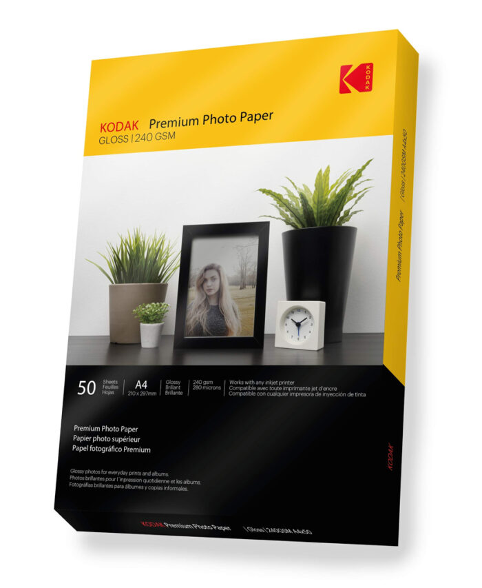 Kodak Premium 21×29,7/50 240gsm Glossy