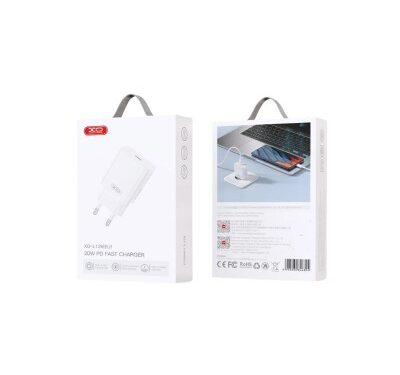 Kucni punjac XO L126 ulaz C PD 20W white + type-C cable