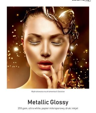 Foto papir 20,3x65m Metallic glossy 255gsm